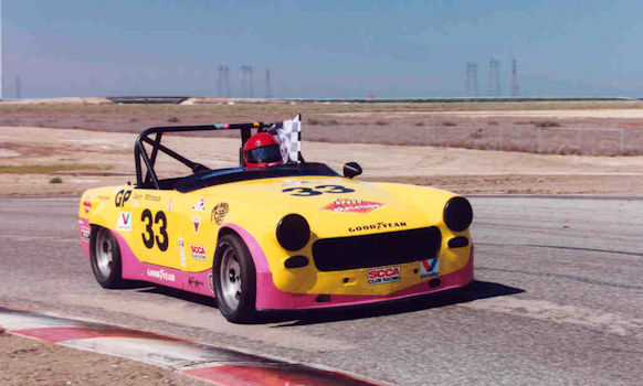 Gary in racecar 2013