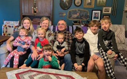 Jerry and family 2021